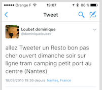 tweet