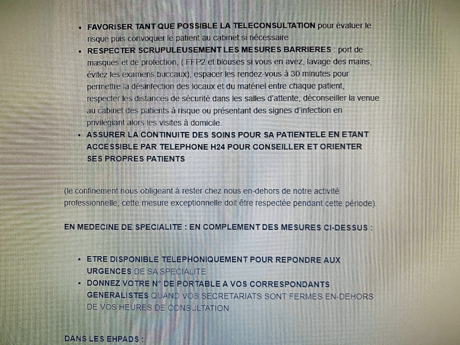 l'Ordre des médecins dans toute sa splendeur